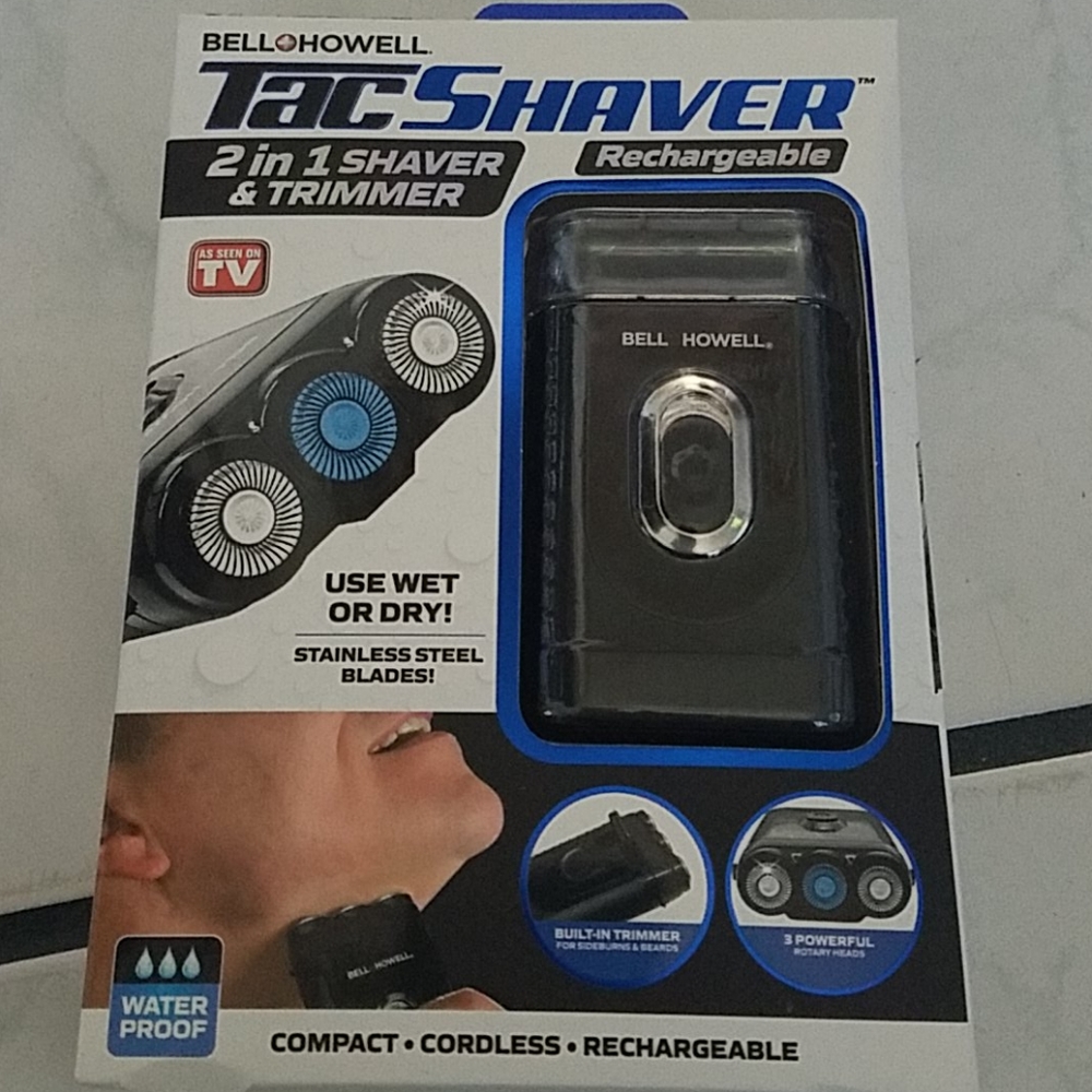 Bell & Howell tac shaver  As seen on TV